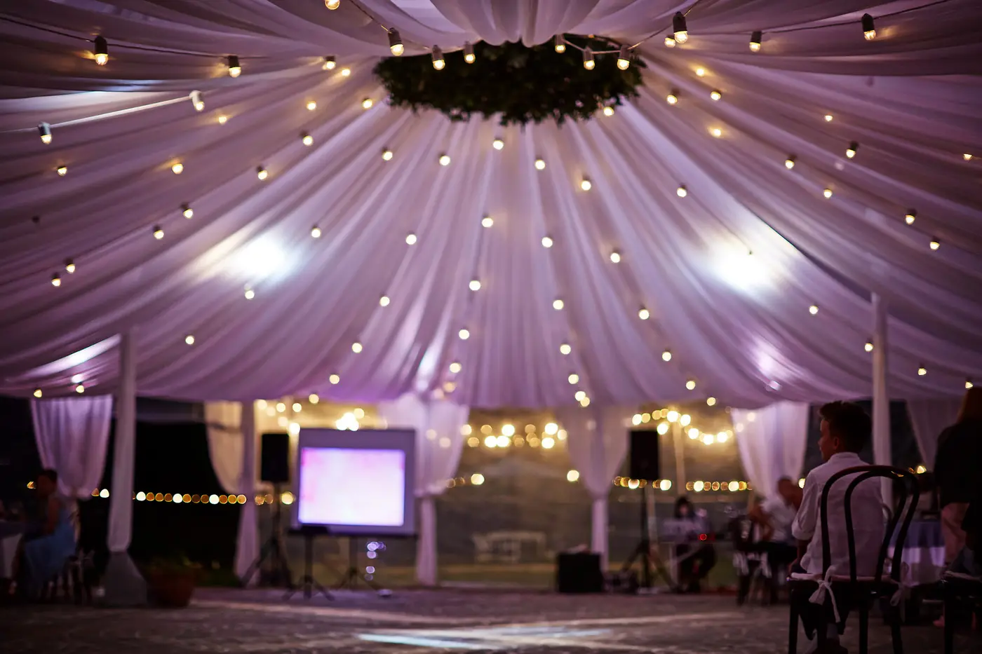 Event Lighting Hire Birmingham & West Midlands | GN Marquee & Tent Hire